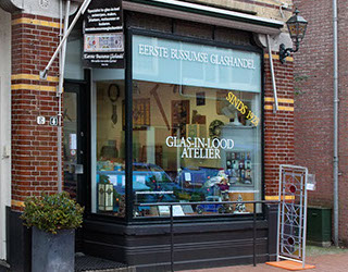Glas in lood, atelier, Kapelstraat, Bussum, het gooi, Muiden, Naarden, Blaricum, Laren, Huizen